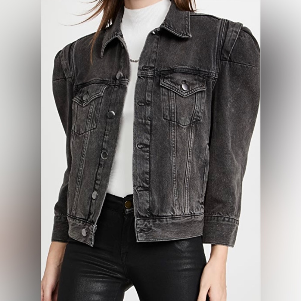 Frame Rosette Denim Jacket - Picture 1 of 8